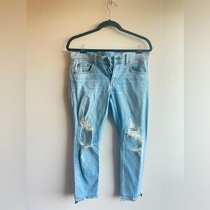 Rag & Bone Ripped Skinny Jeans